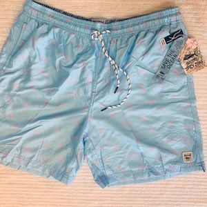 Spicy Tuna- Mens Swim Trunks -Size Small